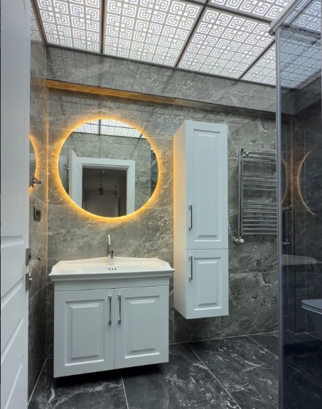 Modern Banyo Tadilatı - Ömercan Design Bafra projesi